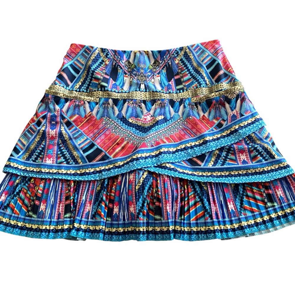 Lucky in Love Women’s Multicolor Skater Skirt Size S (4-6)‎